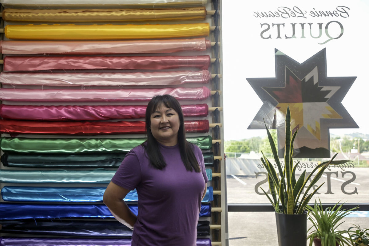 The Bonnie LeBeaux Quilts store is at 1575 N. LaCrosse St. Suite J in Rapid City. (Photo by Matt Gade, Rapid City Journal)