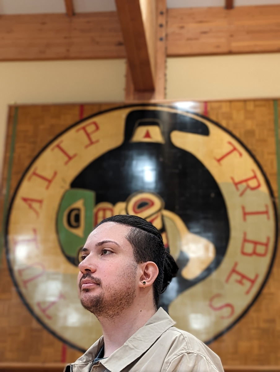 Andres “Dre” Thornock serves on the Tulalip Tribes’ Youth Council. (Nancy Marie Spears, The Imprint)