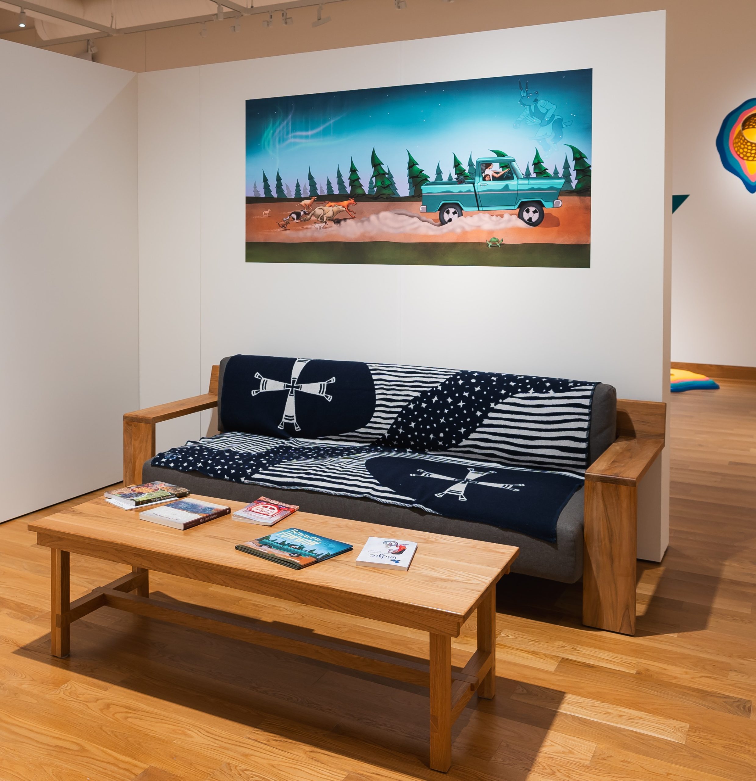 Multimedia art exhibits get comfortable with Indigenous amenities