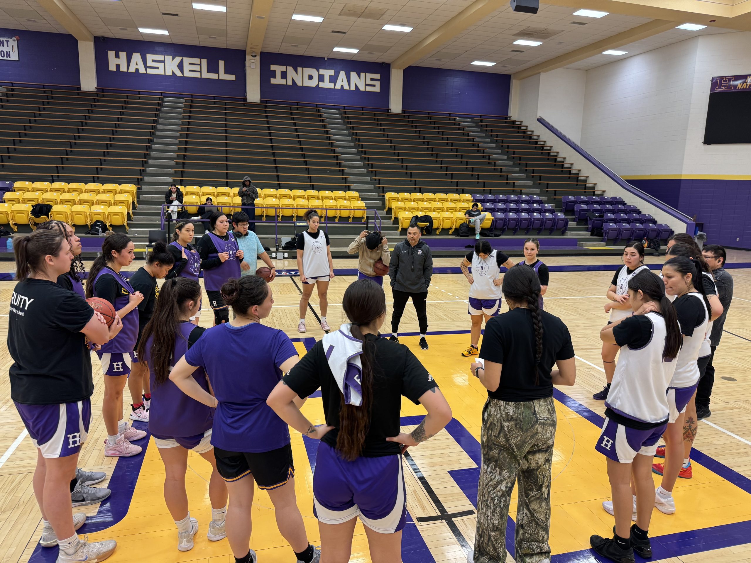 The Haskell women’s basketball team is back to defend its title