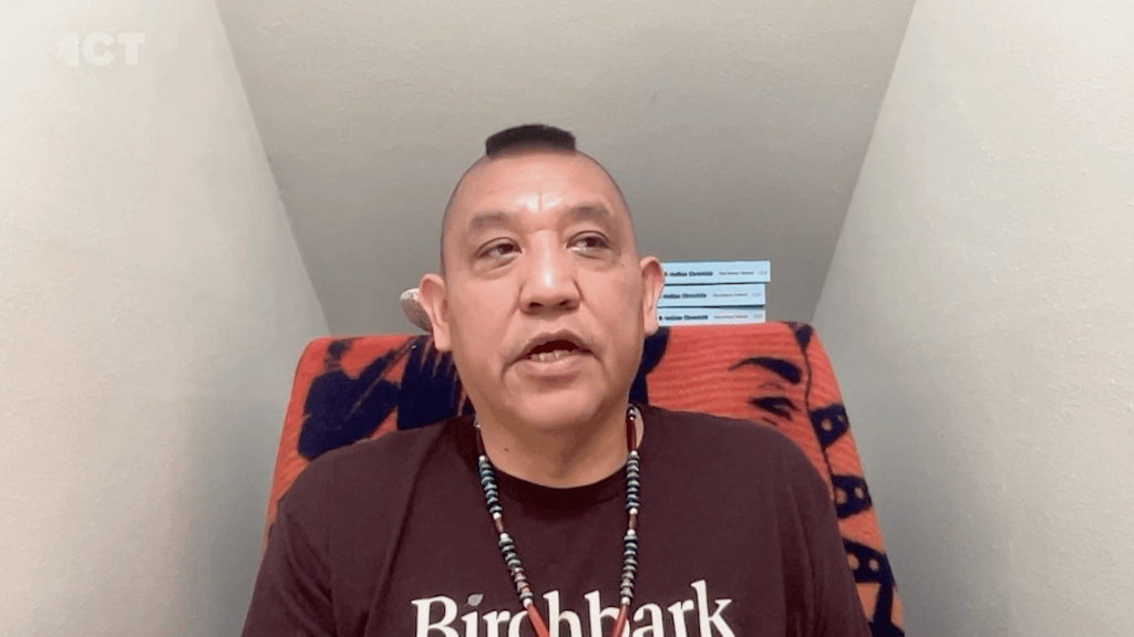 Indigenous Author That Native Thomas discusses his new book and it's accompanying soundtrack Native Love: An X-Indian Chronicle in Zoom video