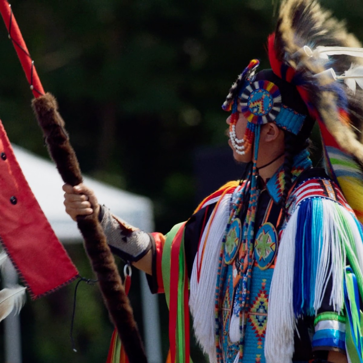 INDIGENOUS A&E:  People who powwow, sibling art, mountain lion immortalized