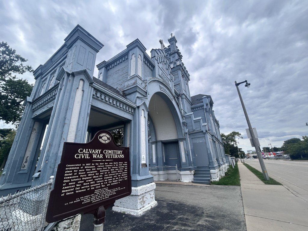 Calvary Cemetery gates