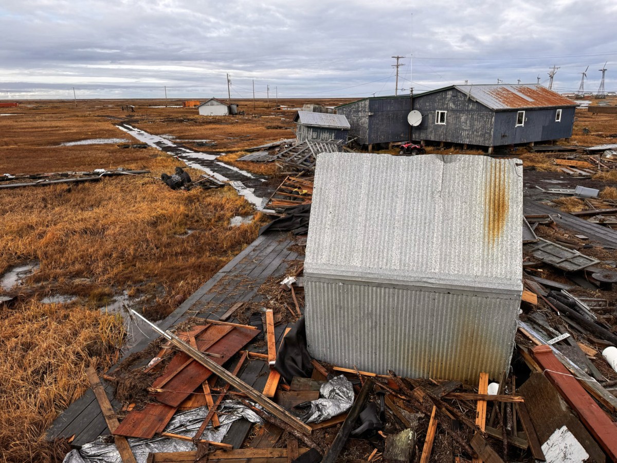 Who pays when a remote Alaska village can no longer stay?